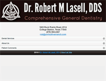 Tablet Screenshot of collegestation-dentist.com